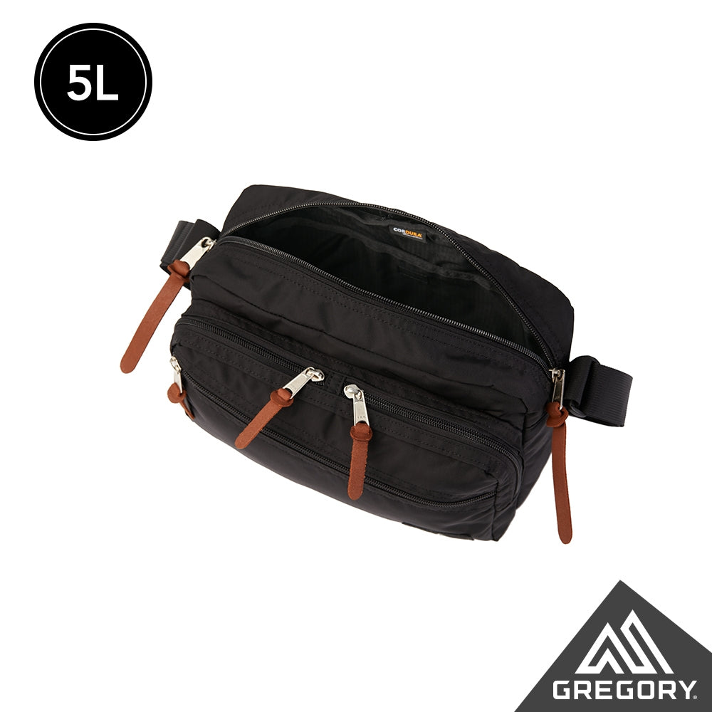 Gregory 5L UTILITY SHOULDER 斜背包 黑色 GG148183