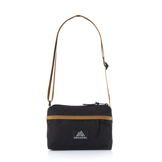 Gregory 1L ENVELOPE SHOULDER 斜背包 黑/棕色 GG125406