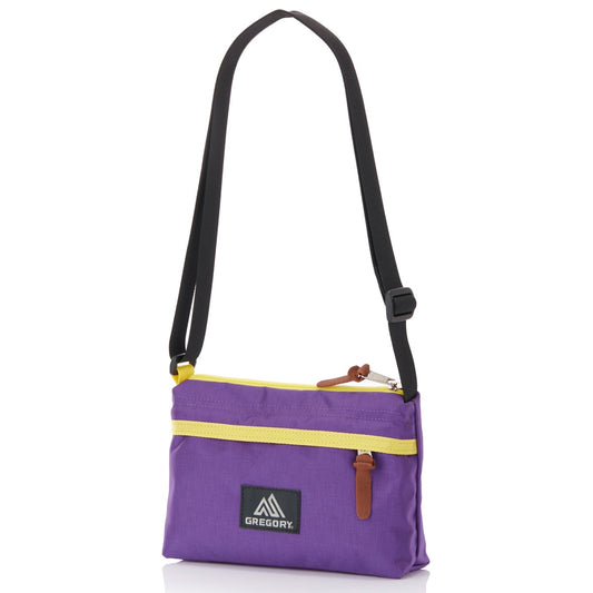 Gregory 1L ENVELOPE SHOULDER 斜背包 紫/黃色 GG125406