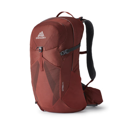 Gregory 30L CITRO 男款 多功能登山背包 磚石紅 GG126880