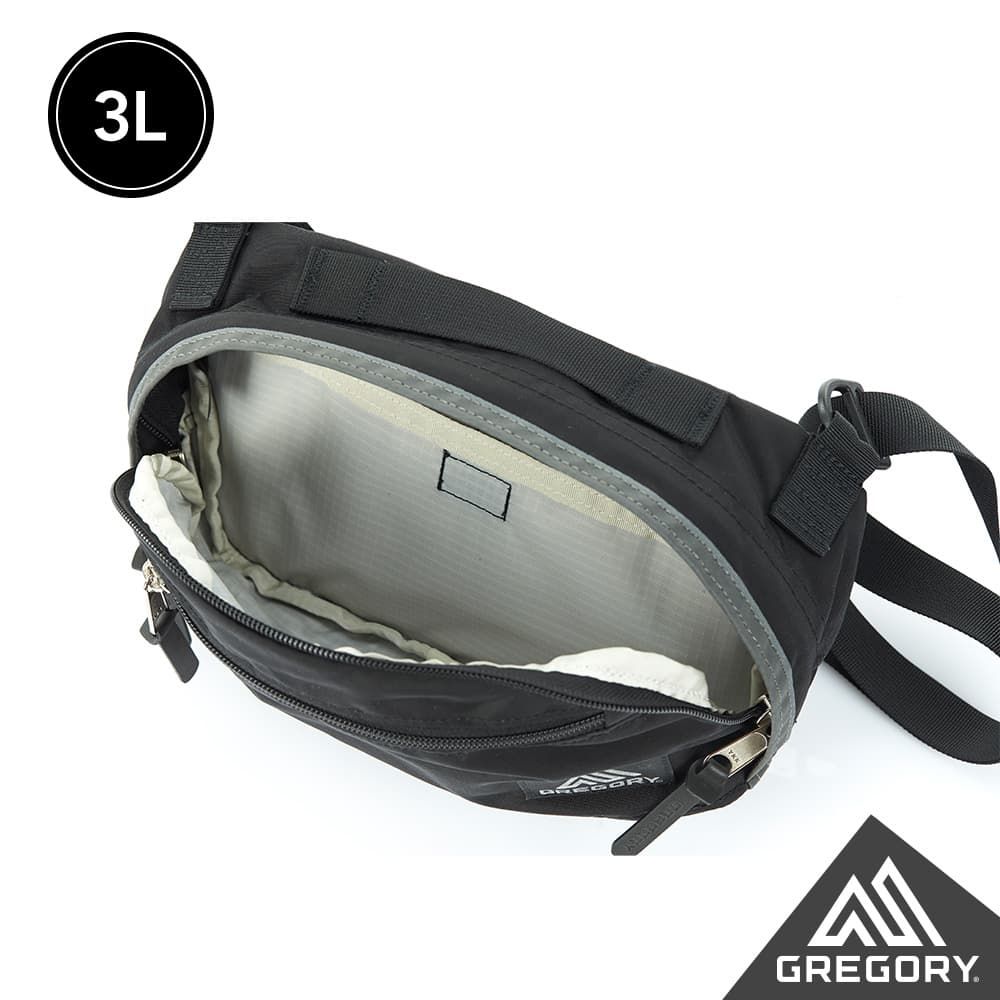 Gregory 3L TRANSFER 斜背包 夜光黑 GG65120
