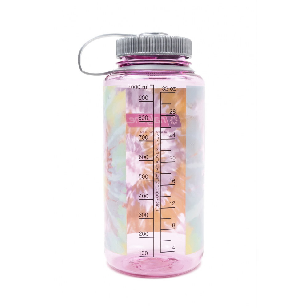 Nalgene 1000cc 寬嘴水壺 太空粉紮染 682023-0016