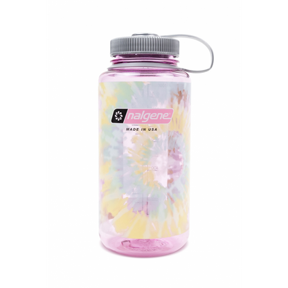 Nalgene 1000cc 寬嘴水壺 太空粉紮染 682023-0016