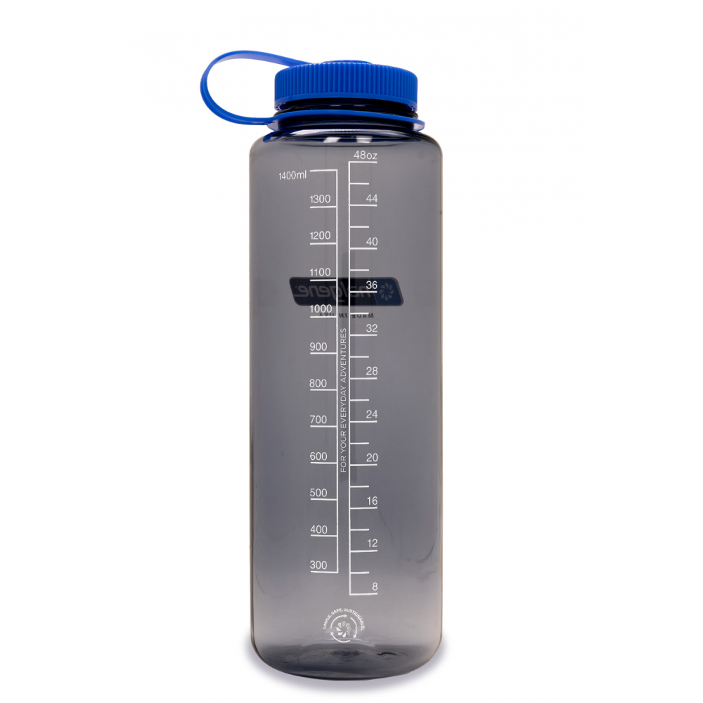 Nalgene 1500cc 寬嘴水壺 煙霧灰 2020-0148