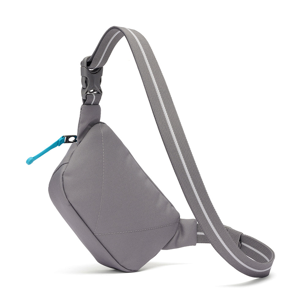 Pacsafe GO Micro Sling 隨行防盜斜背小包 1L 淺灰 35195146