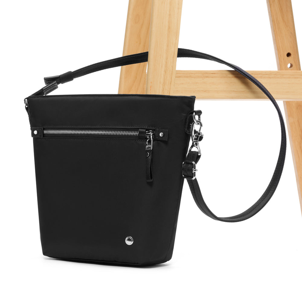 Pacsafe® W Anti-Theft Crossbody 防盜側背托特包 黑 20462100