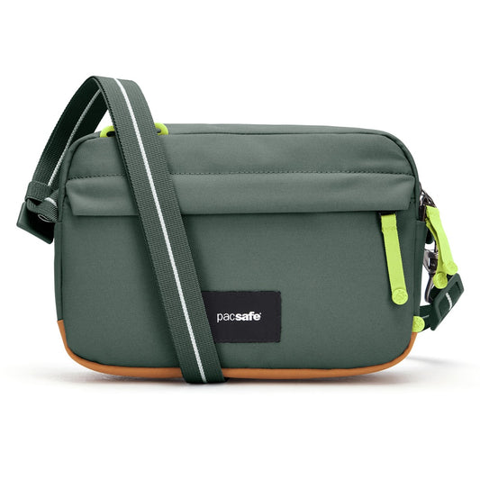 Pacsafe Go 隨行防盜斜背方包 2.5L 杉綠色 35105535