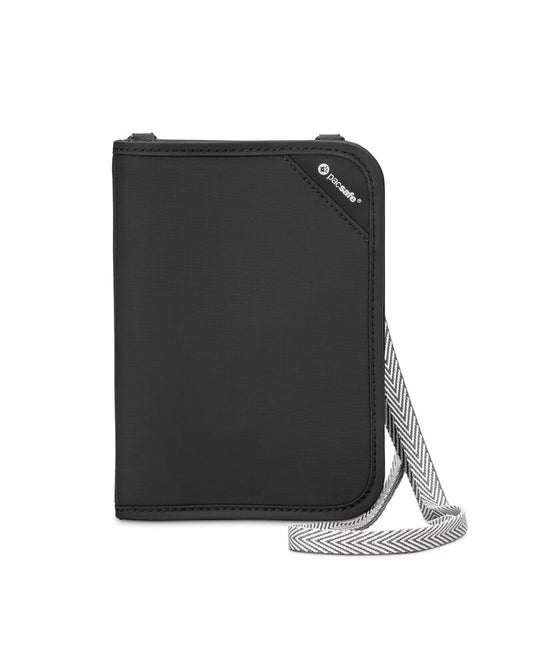 Pacsafe RFIDsafe V150 晶片防側錄錢夾 黑 10561100