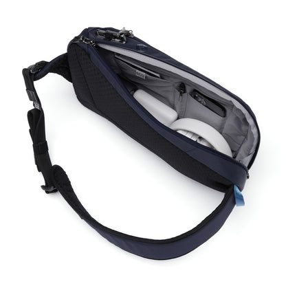 Pacsafe V Tech 防盜斜背包 胸背包 10L 海洋藍 60221658