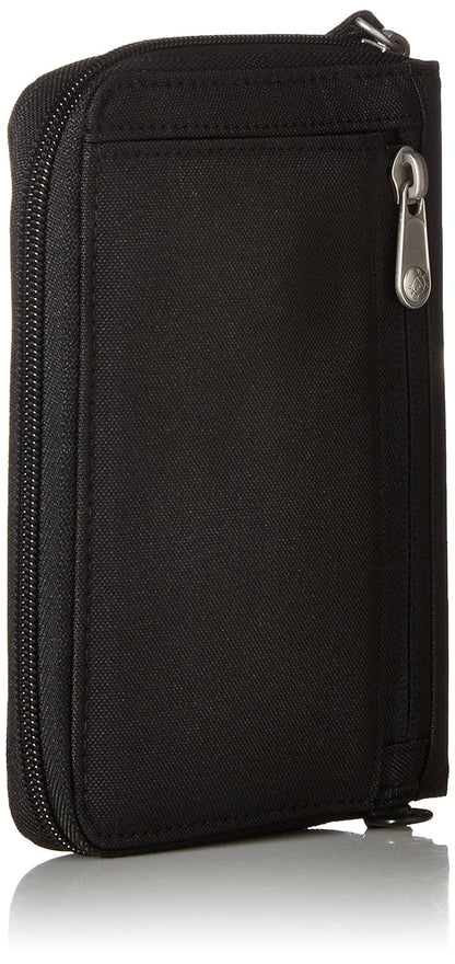 Pacsafe RFID LX150 拉鍊式護照夾 黑 10745100