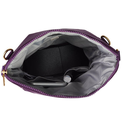 Pacsafe Citysafe CX可擴充防盜側背包 5L 紫色 20405643