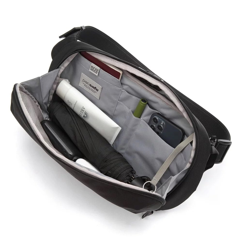 Pacsafe V 防盜斜背胸腰包 5L 黑 30615100